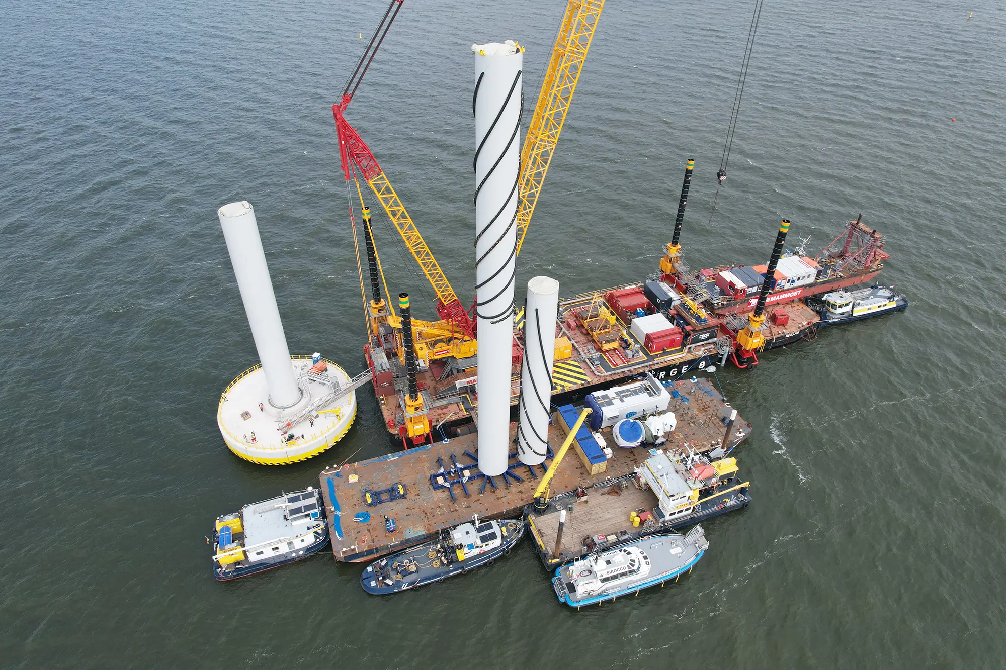 Windplanblauw: Onshore & Nearshore Windfarm